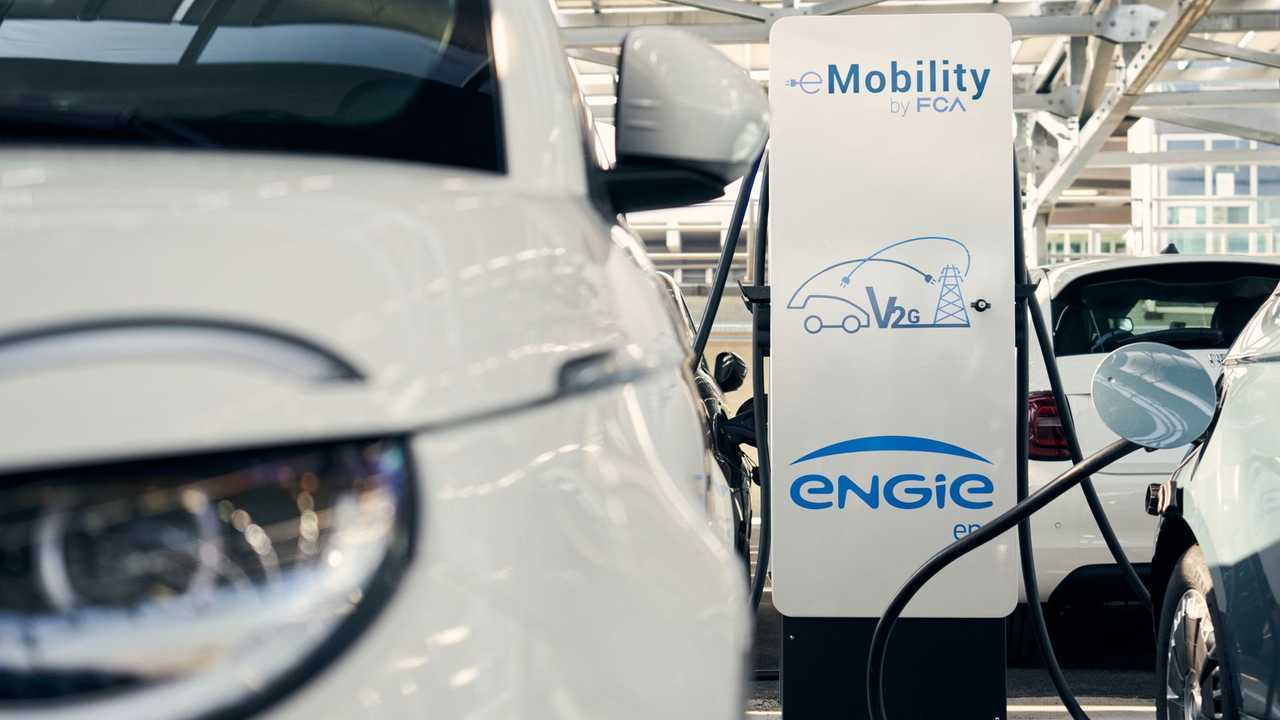 FCA Vehicle-to-Grid pilot project at Mirafiori plant, Italy
