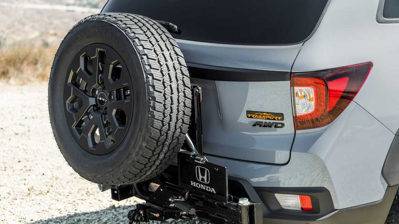 Honda Passport TrailSport Rugged Roads Project, запаска