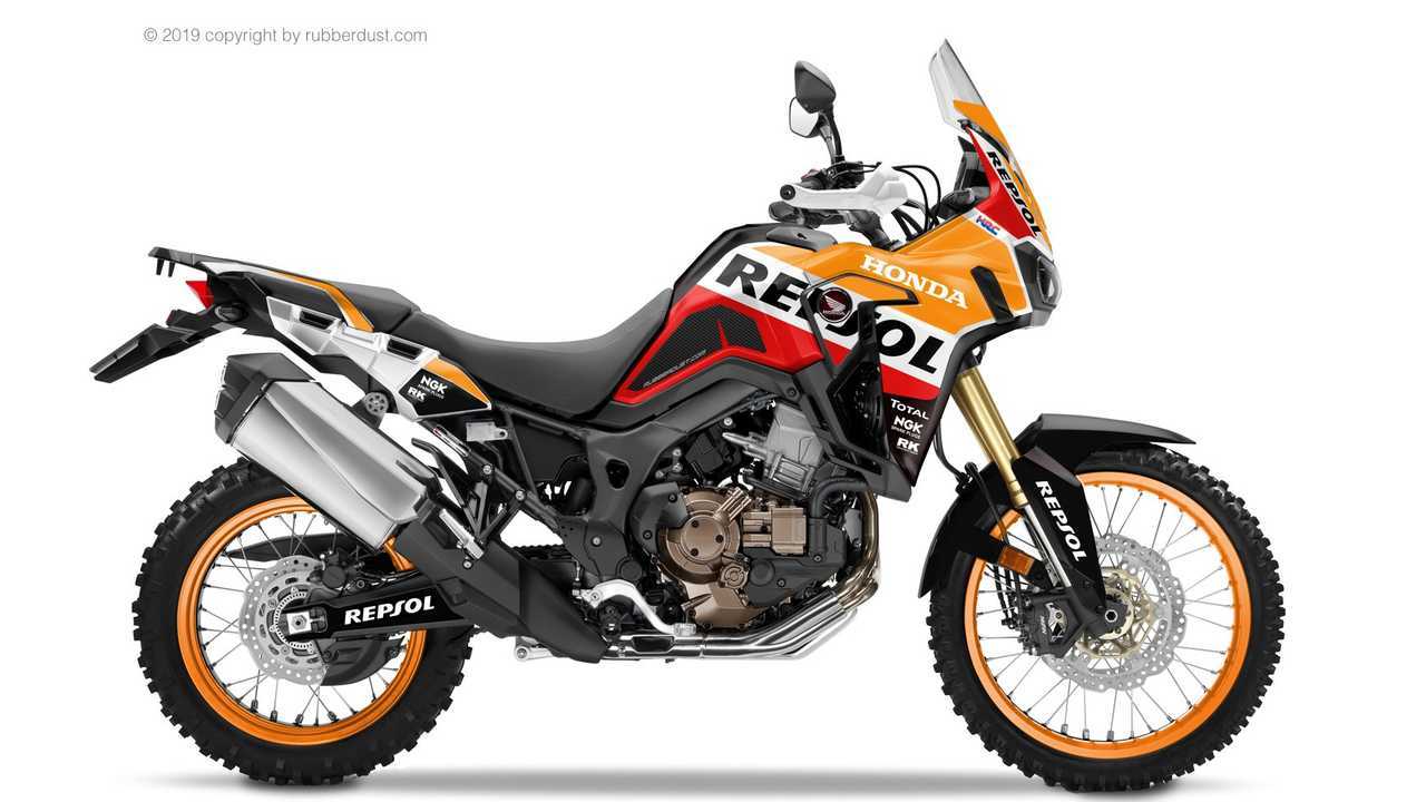 Rubberdust Decal Kits - Honda Africa Twin Repsol
