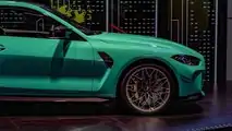 BMW M4 Competition Mint Green