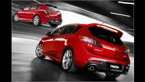 Zwei Mazda-3-Premieren