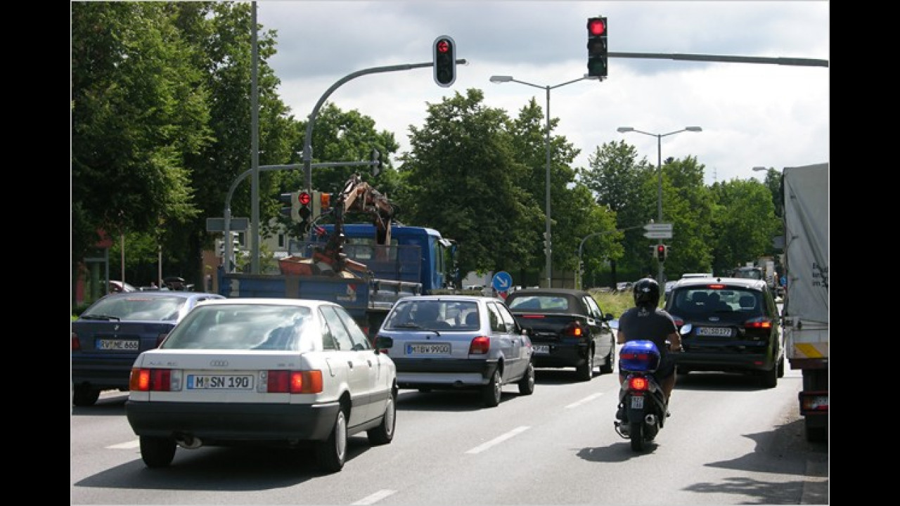 Fahren bei Rot?