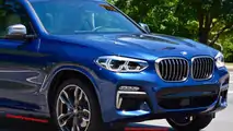 2018 BMW X3 M40i on the road