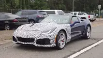2018 Corvette ZR1 spy shot