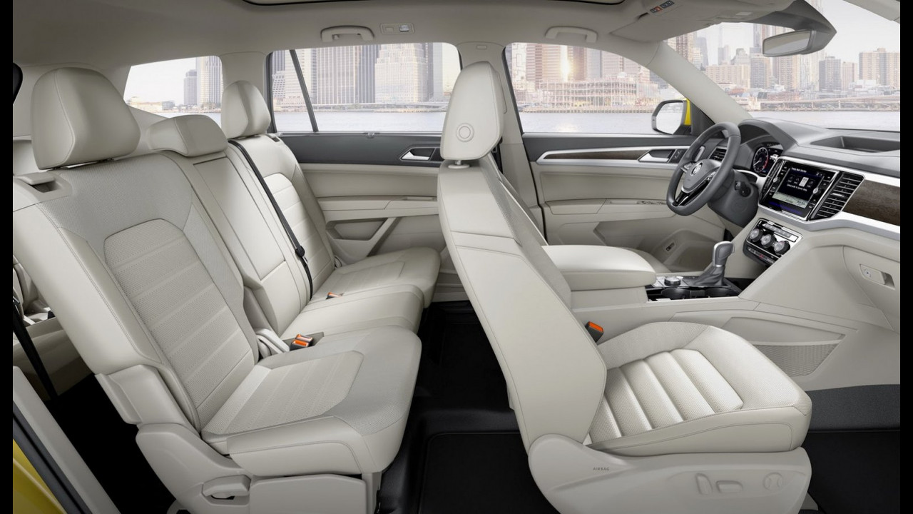 Este é o Volkswagen Atlas, novo SUV de sete lugares de marca