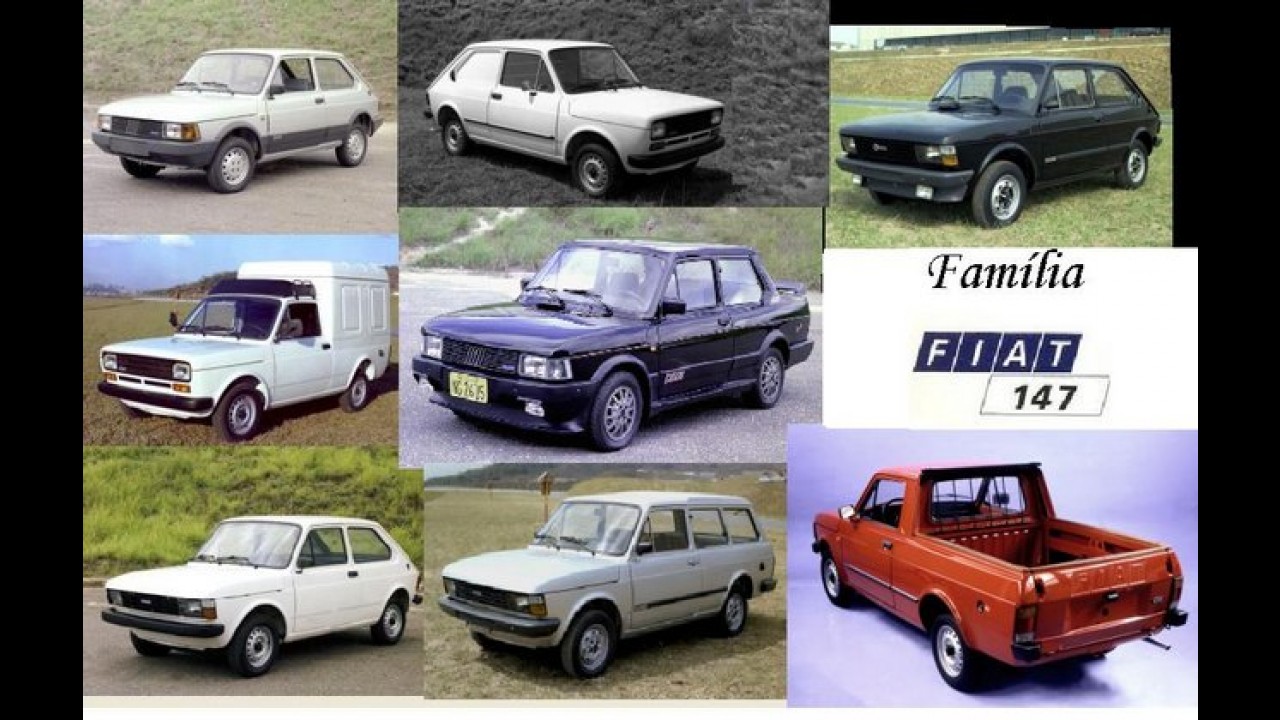 Fiat 147 terá exposição em homenagem aos 40 anos de Brasil