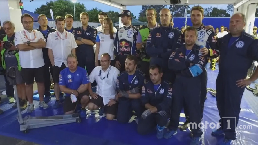 Mannequin Challenge Volkswagen WRC