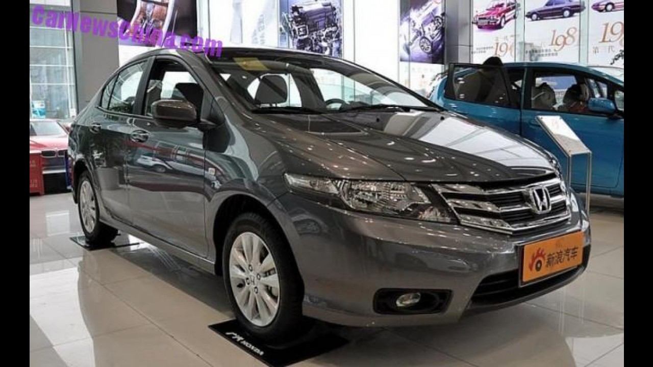 Honda Greiz é o nome do novo City para a China - e vai conviver com o antigo