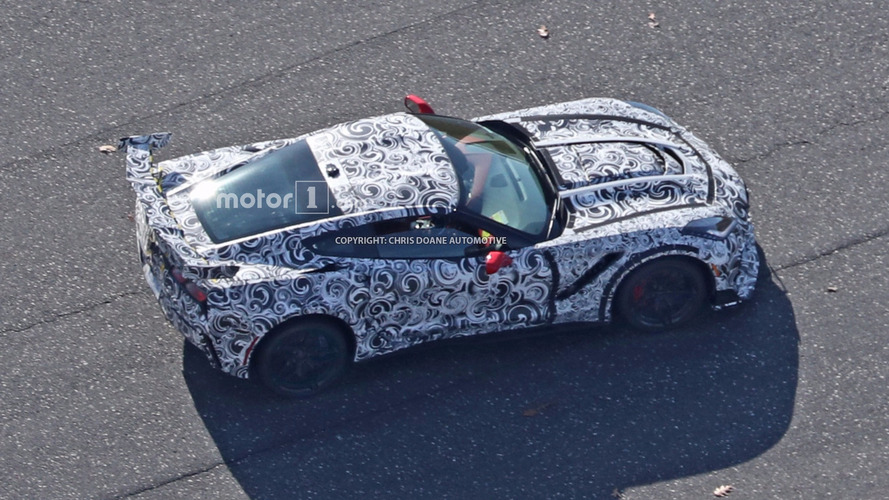 2018 Chevy Corvette ZR1 casus fotoğrafları