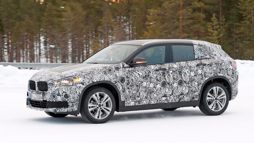 BMW X2 Spy Photos Winter