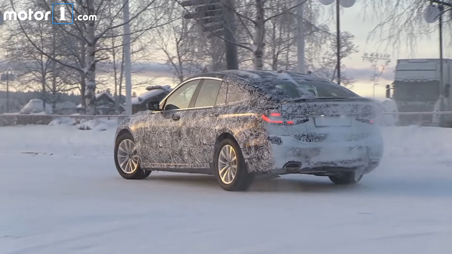 BMW 6 Series GT screenshot from spy video