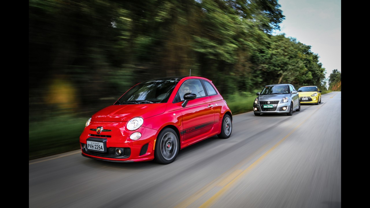 Esportivada CARPLACE: Civic Si, 500 Abarth, Swift Sport, Cooper S e DS3