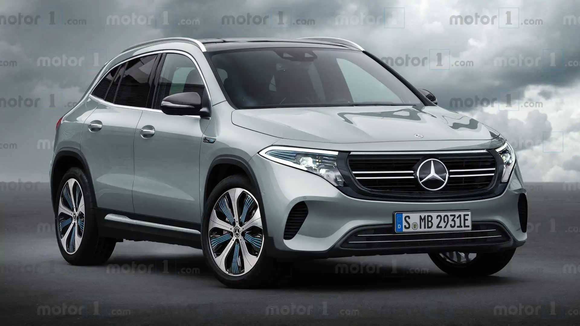Mercedes Eqa 2020 Als Rendering So Konnte Das Elektro Suv Aussehen