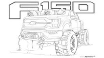 Ford Bronco and F-150 Activity Pages