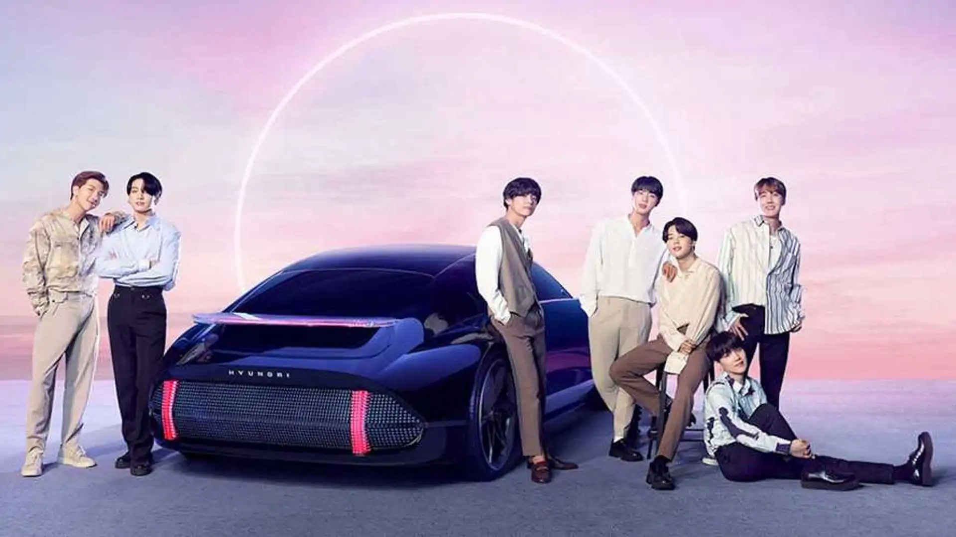 BTS HYUNDAI ソクジン Hyundai convoca a banda BTS, que cria música para a submarca IONIQ