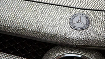 Mercedes-Benz CLS 350 covered with one million Swarovski crystals