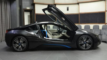 BMW i8 in Sophisto Grey from BMW Abu Dhabi