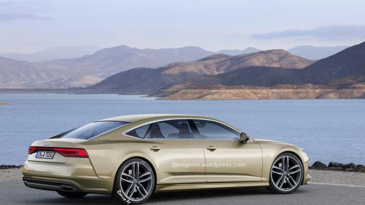 Second Generation Audi A7 Sportback Render Motor1 Photos Second Generation Audi A7 Sportback Render
