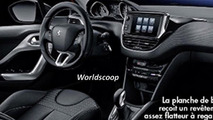 Peugeot 208 facelift leaked image