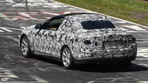 BMW 4-series cabriolet prototype on Nurburgring