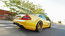 Mercedes-Benz SL 55 AMG Liquid Gold by fostla.de