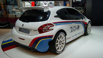Peugeot 208 TYPE R5 rally car live in Paris 27.09.2012