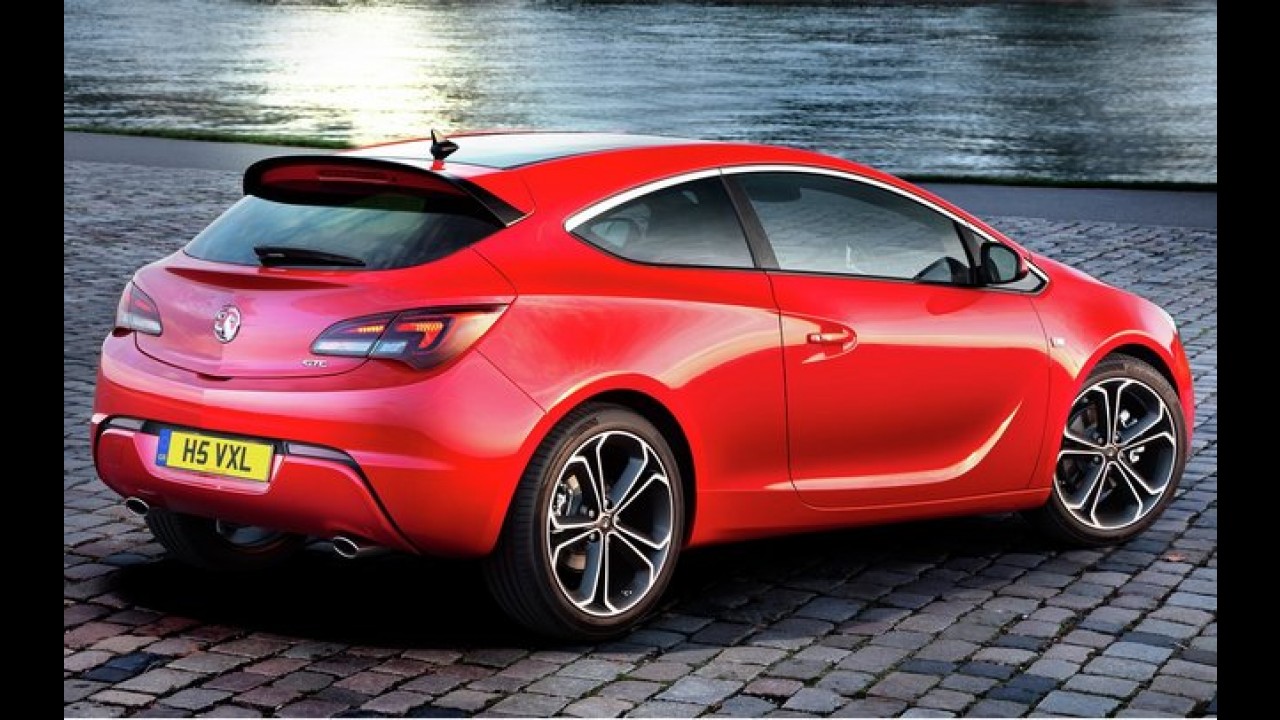 Vauxhall lança o reestilizado Astra GTC turbodiesel com 195 cv no Reino Unido