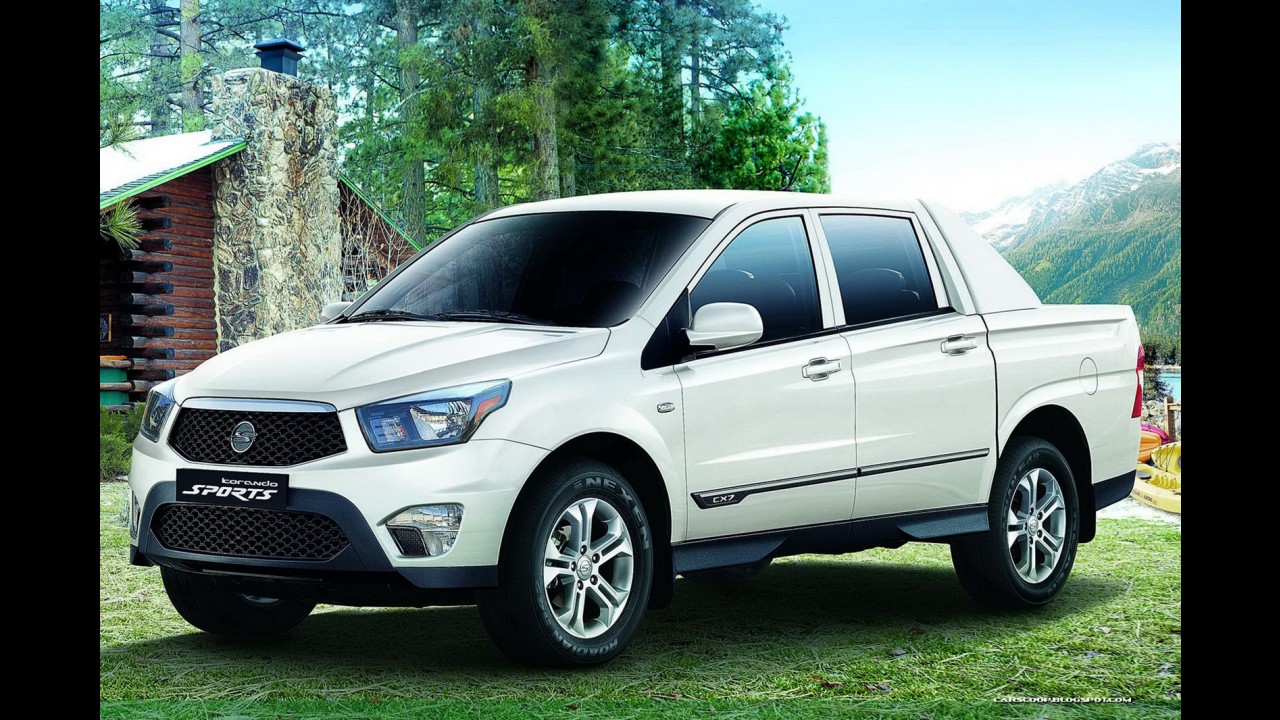 SsangYong apresenta oficialmente reestilização da picape Actyon Sports, agora Korando Sports