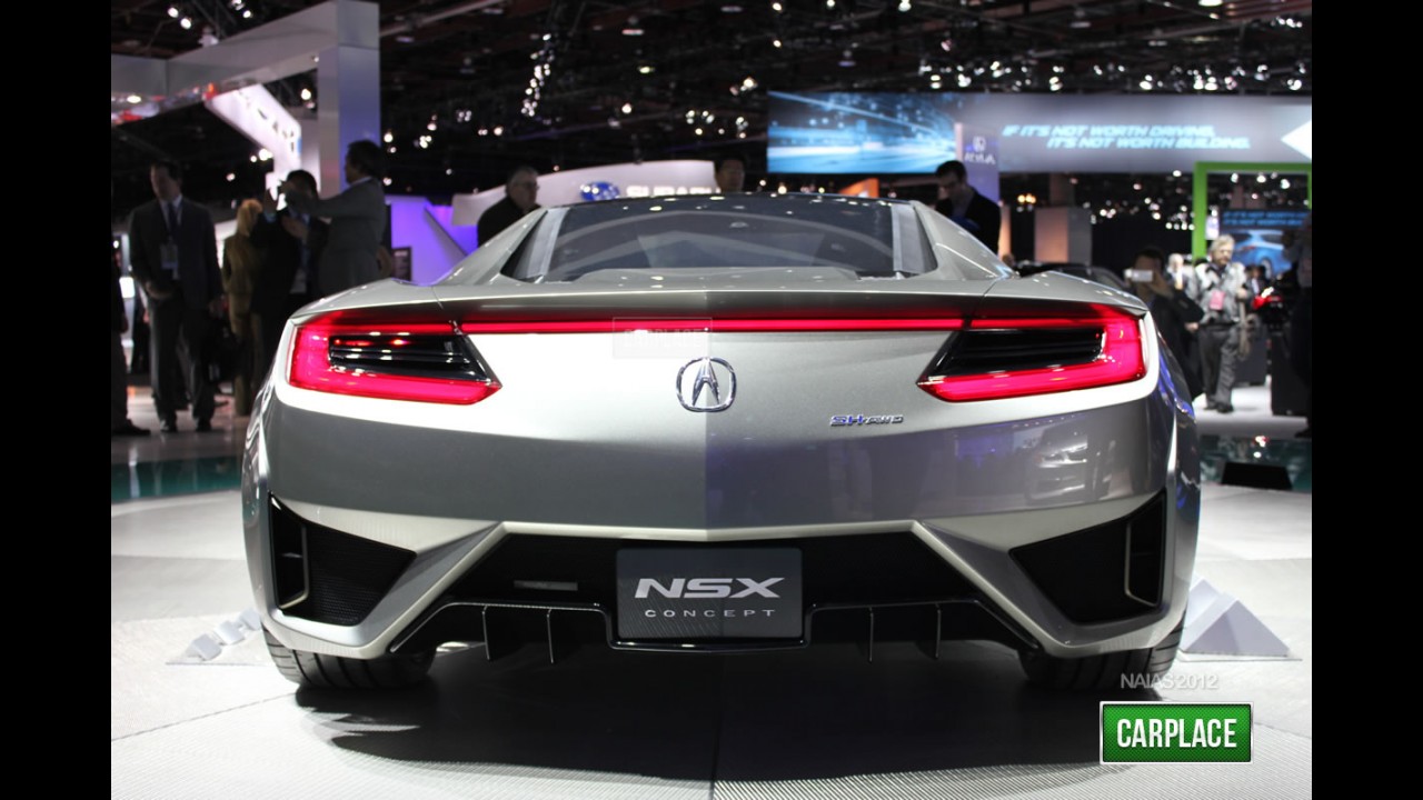 Direto de Detroit: Acura NSX Concept antecipa nova geração do esportivo japonês