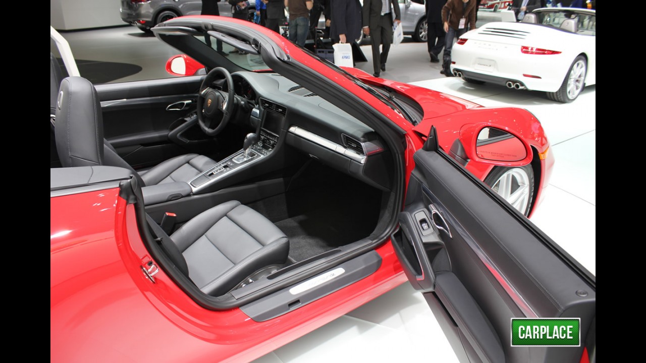Salão de Detroit: Fotos das máquinas da Porsche