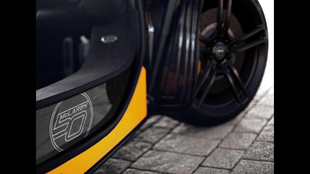 McLaren celebra 50 anos com MP4-12C especial