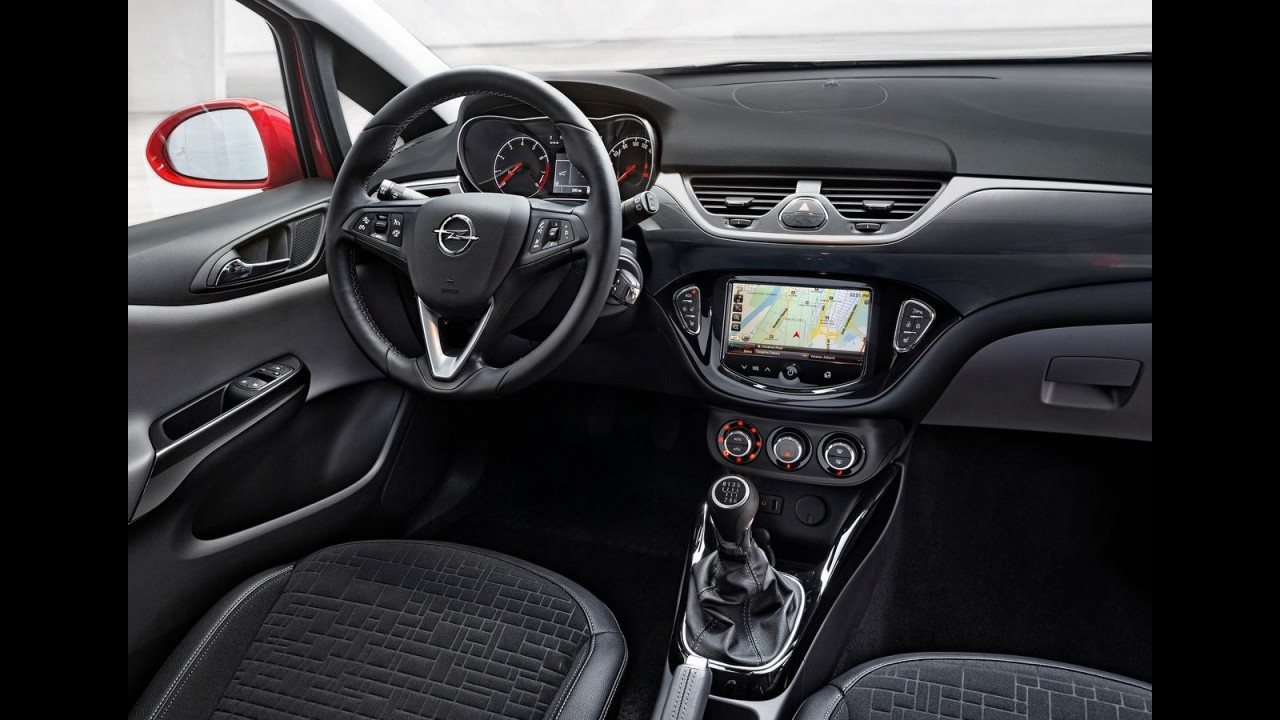Novo Opel Corsa 2015 chega com motor 1.0 turbo de injeção direta