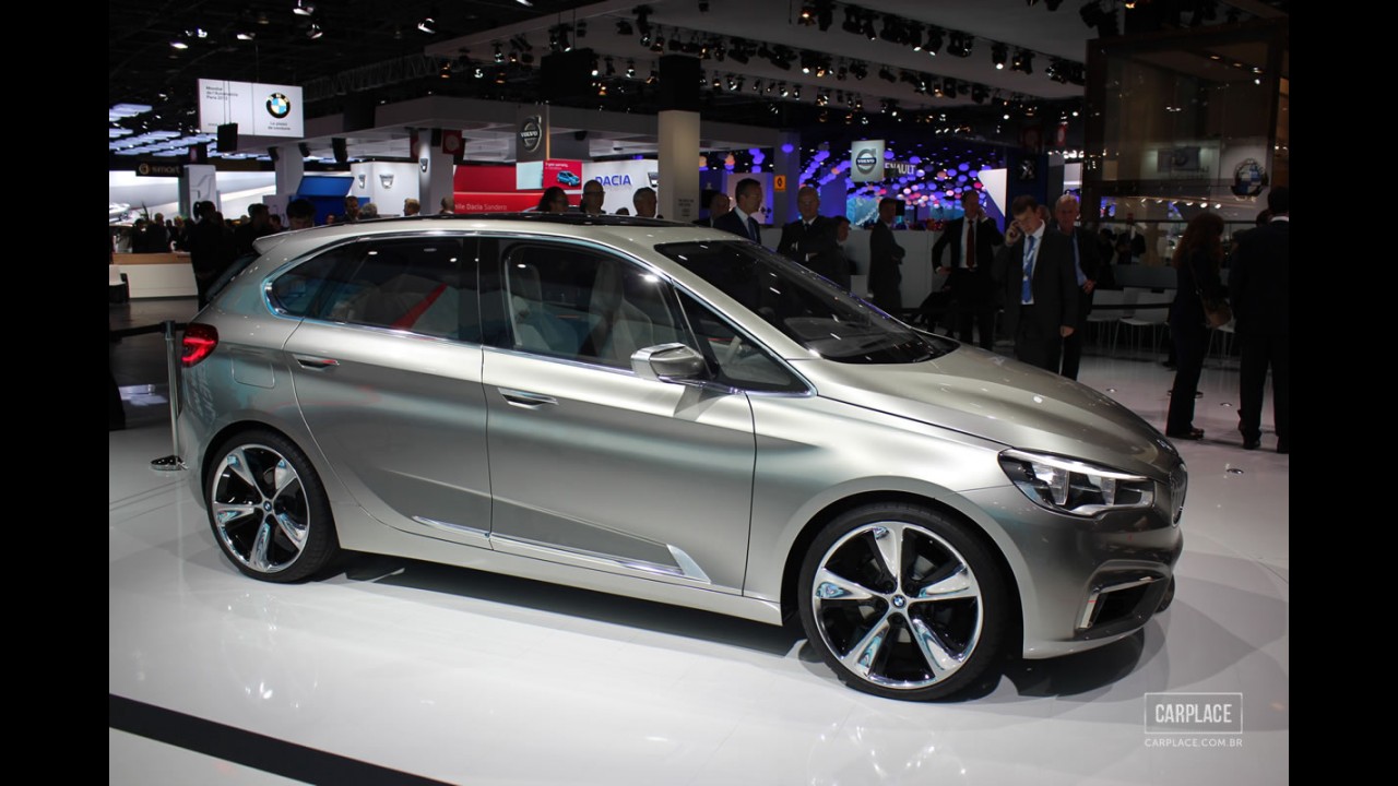 Salão de Paris: BMW Concept Active Tourer - Tração dianteira, versatilidade e baixo consumo.