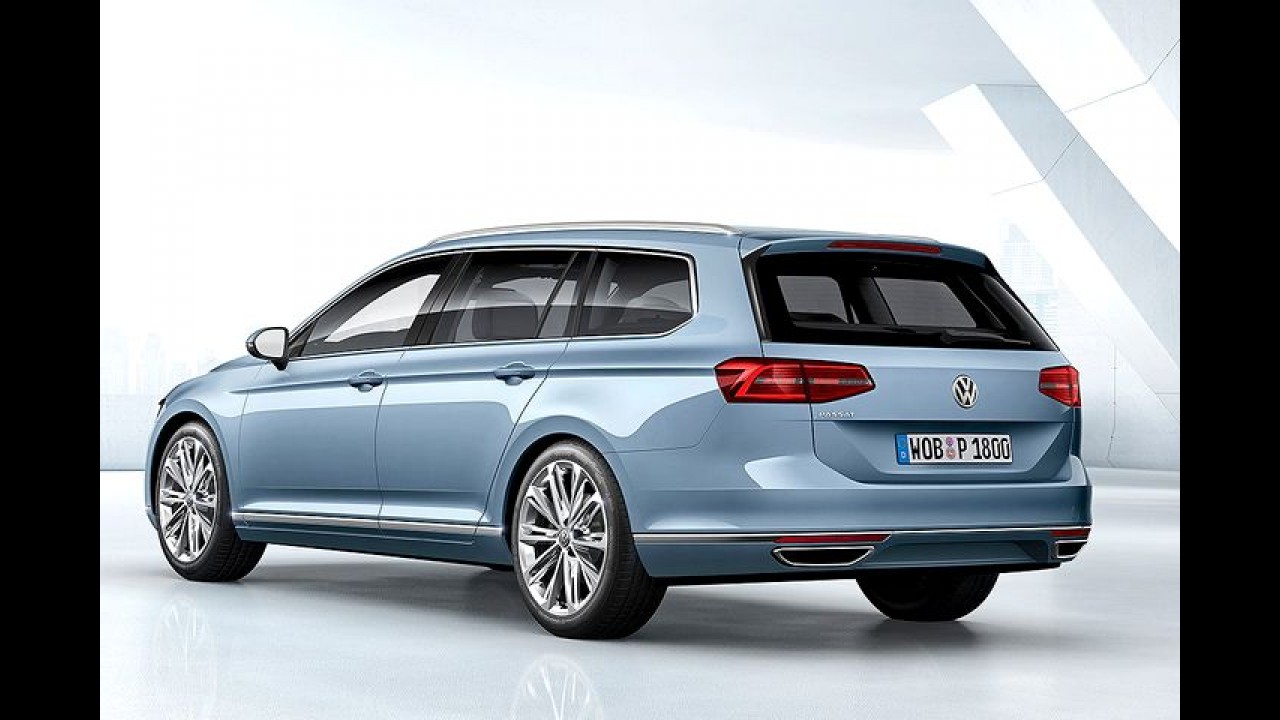 Agora é oficial: veja as primeiras fotos do novo Passat 2015