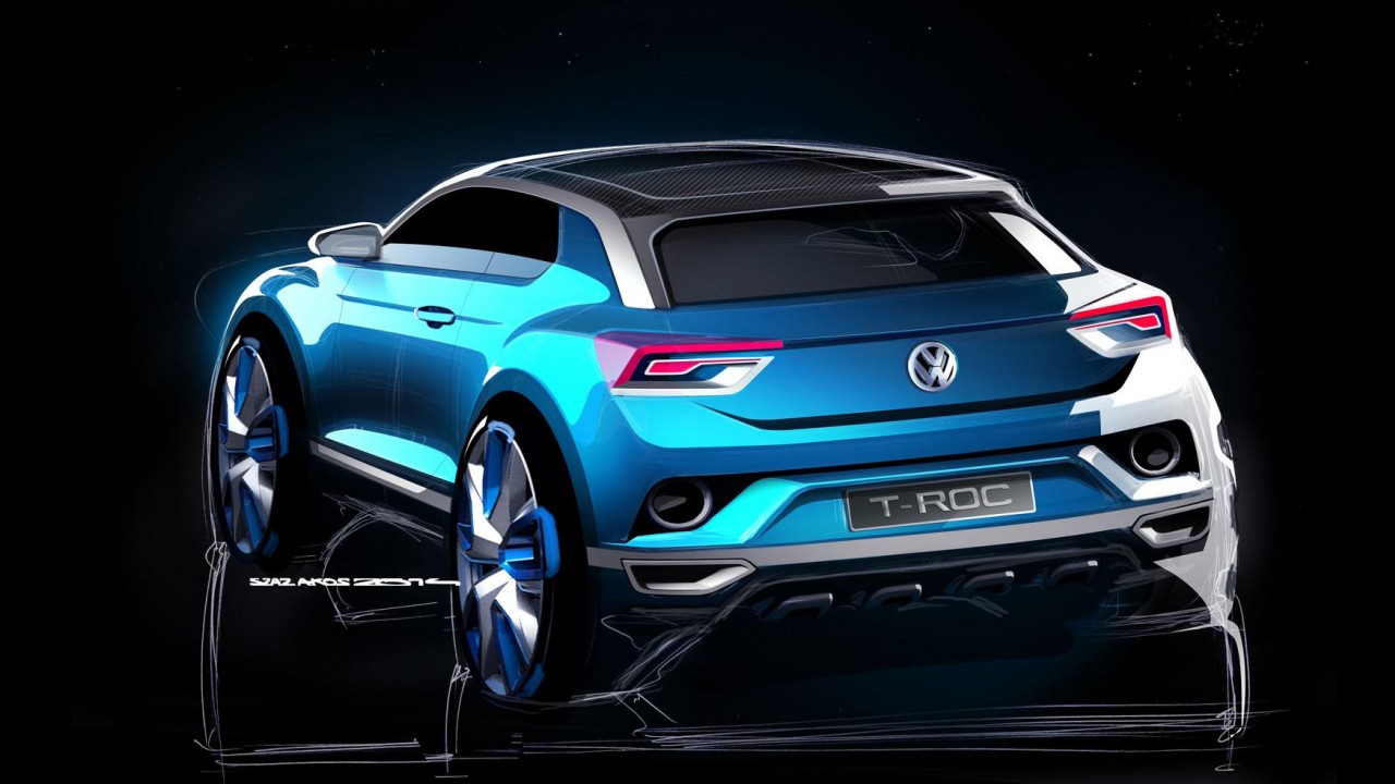 Genebra: crossover-cupê T-Roc Concept será principal atração da Volkswagen
