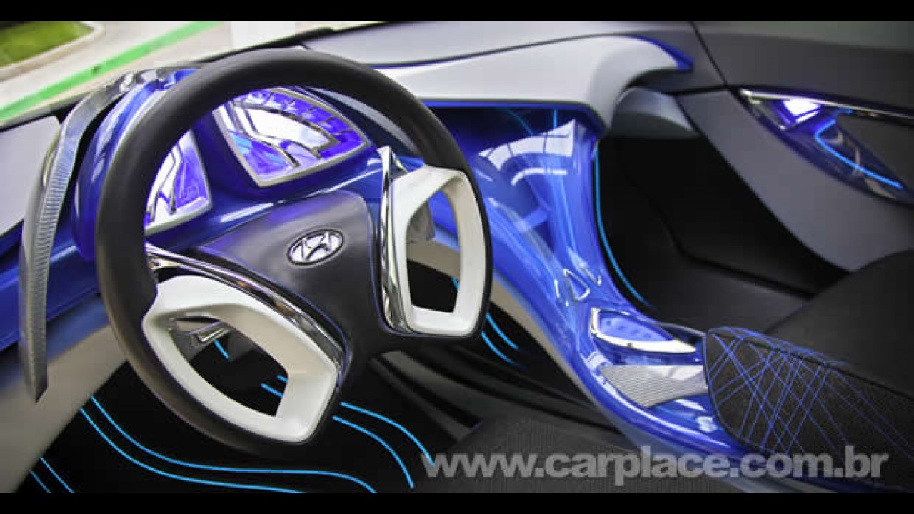 Hyundai apresenta o Nuvis em NY: Protótipo tem visual futurista e portas "asa de gaivota"