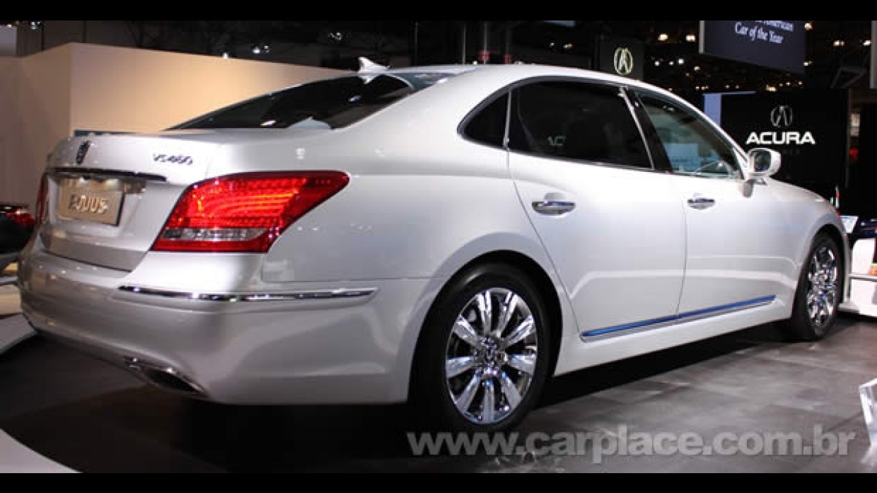 Novo Hyundai Equus 2010 é apresentado no Salão de Nova York