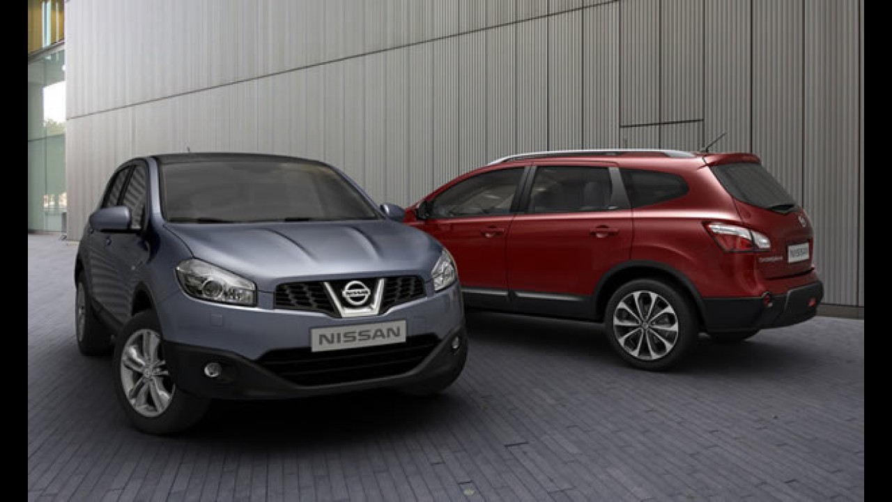 Utilitário Nissan Qashqai 2010 ganha reestilização