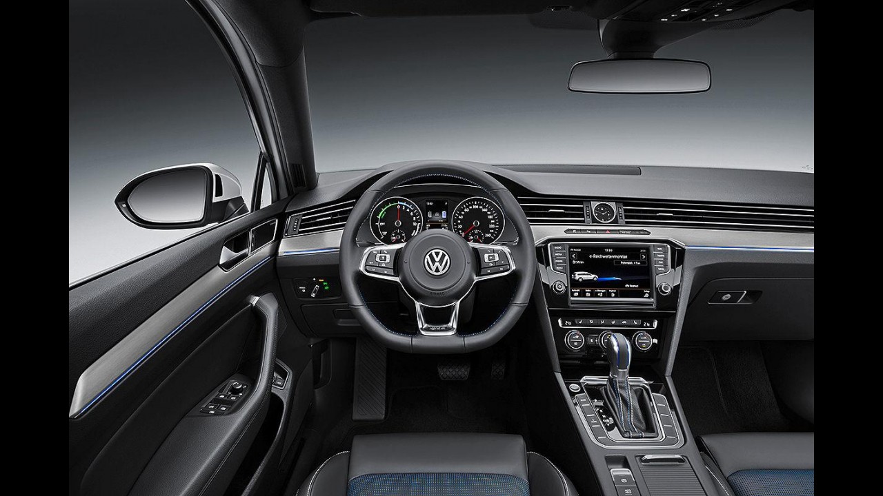 Híbrido: VW Passat GTE tem 218 cv e consumo de 50 km/l