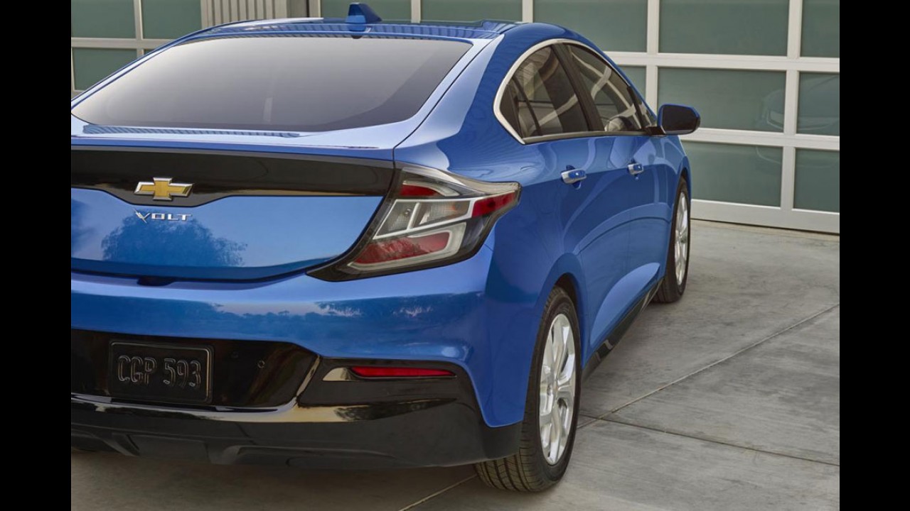 Salão de Detroit: mais elegante, Volt 2016 tem autonomia de 640 km