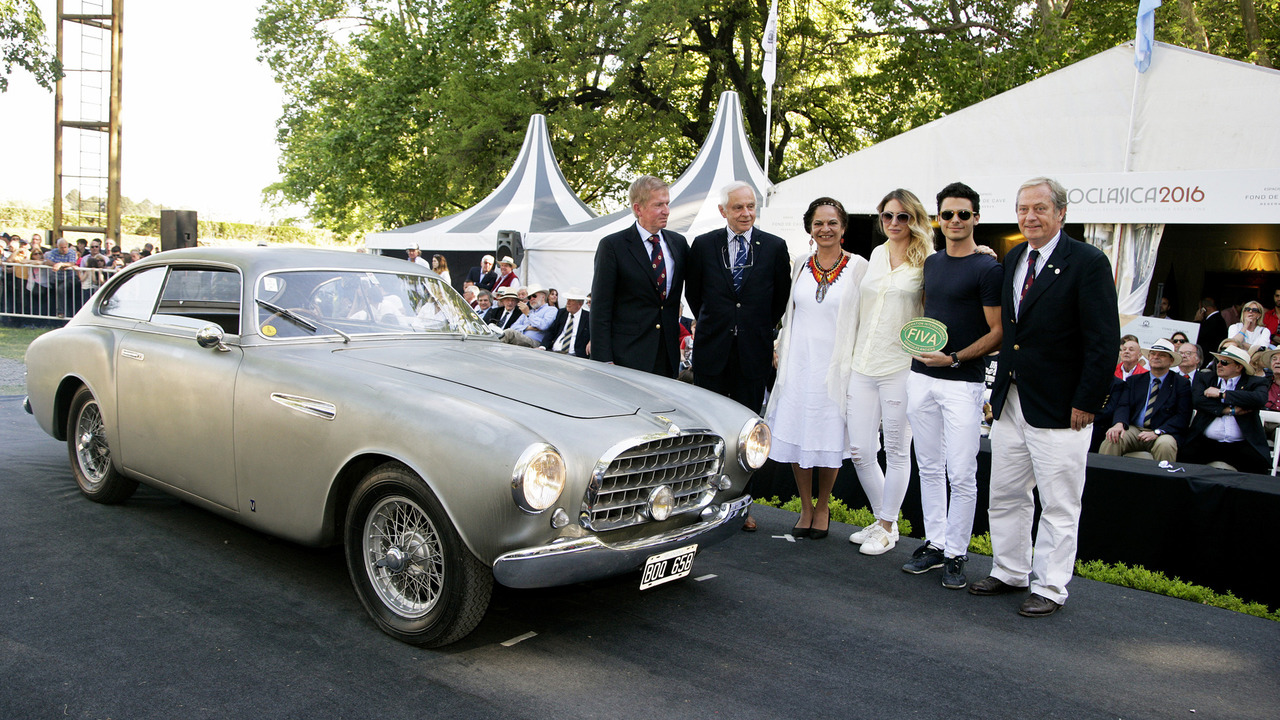 1952 Ferrari 195 Vignale prized by