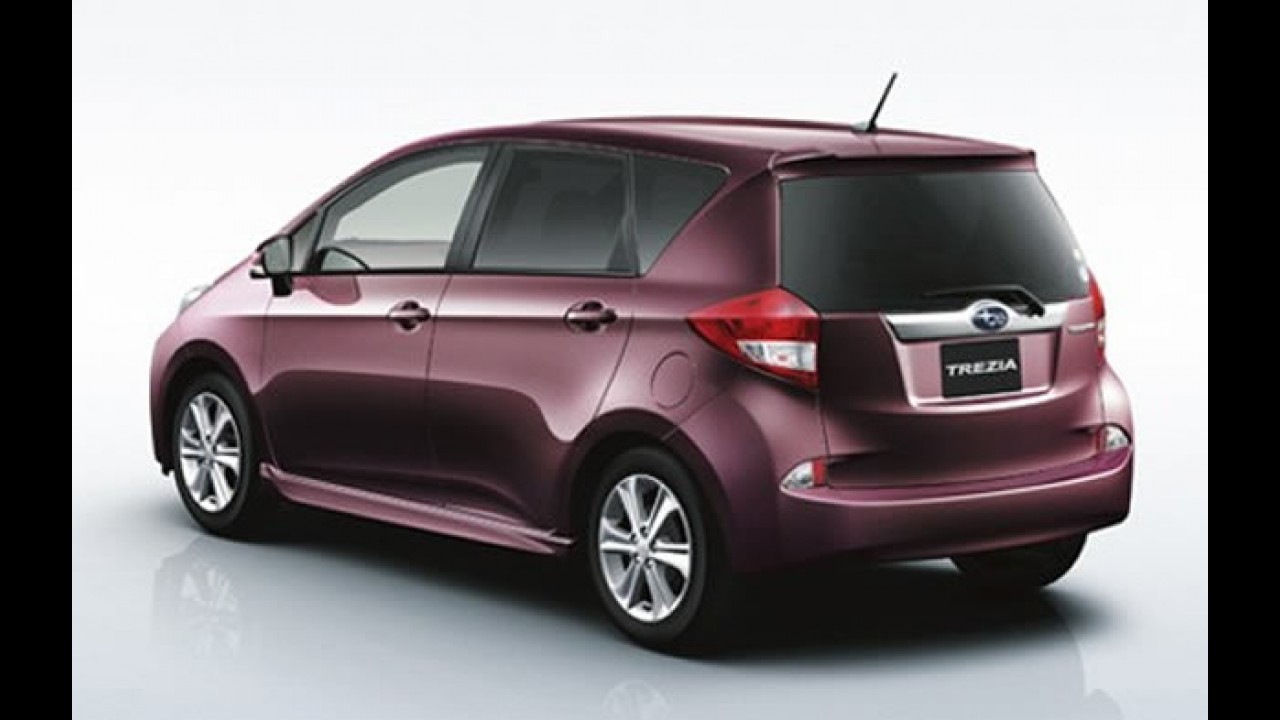 Subaru apresenta a nova minivan compacta Trezia