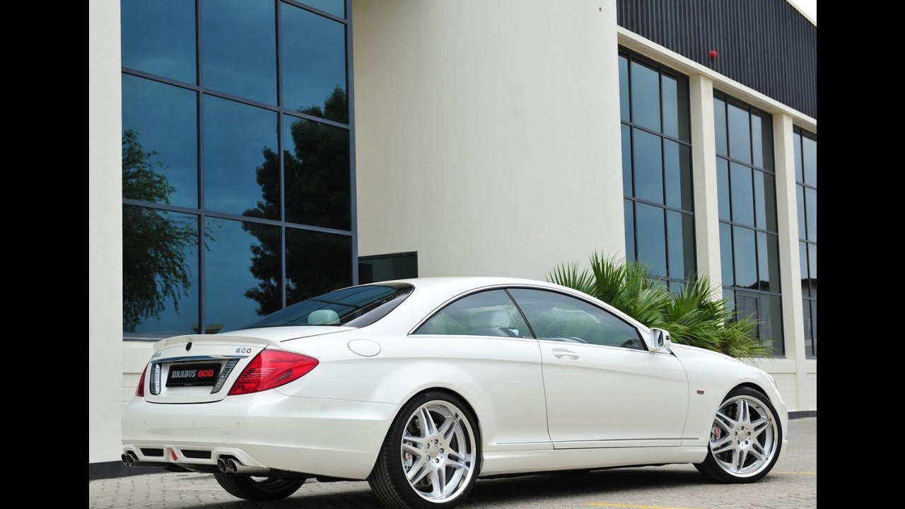 Mercedes CL 600 preparada vira Brabus 800 Coupé - Zero a 100 km/h é feito em 3,9 segundos