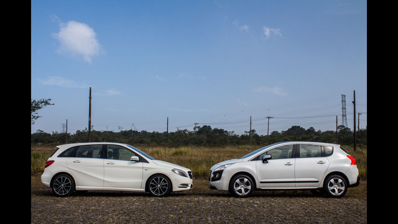 Teste: Mercedes B200 e Peugeot 3008 garantem diversão em família