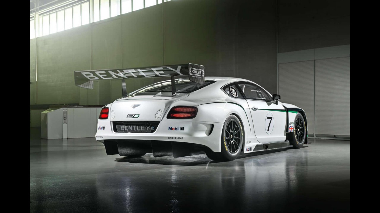 Vídeo: Bentley Continental GT3 estreia no Festival de Goodwood