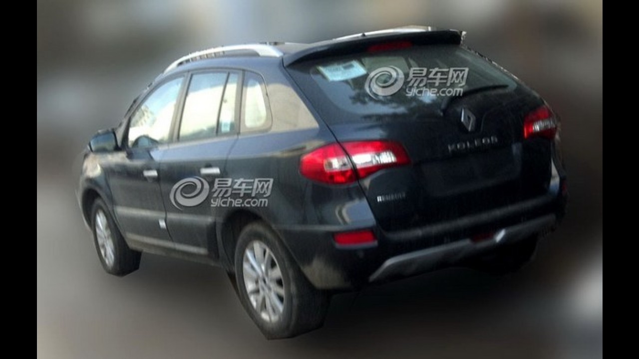 Renault Koleos reestilizado é flagrado na China