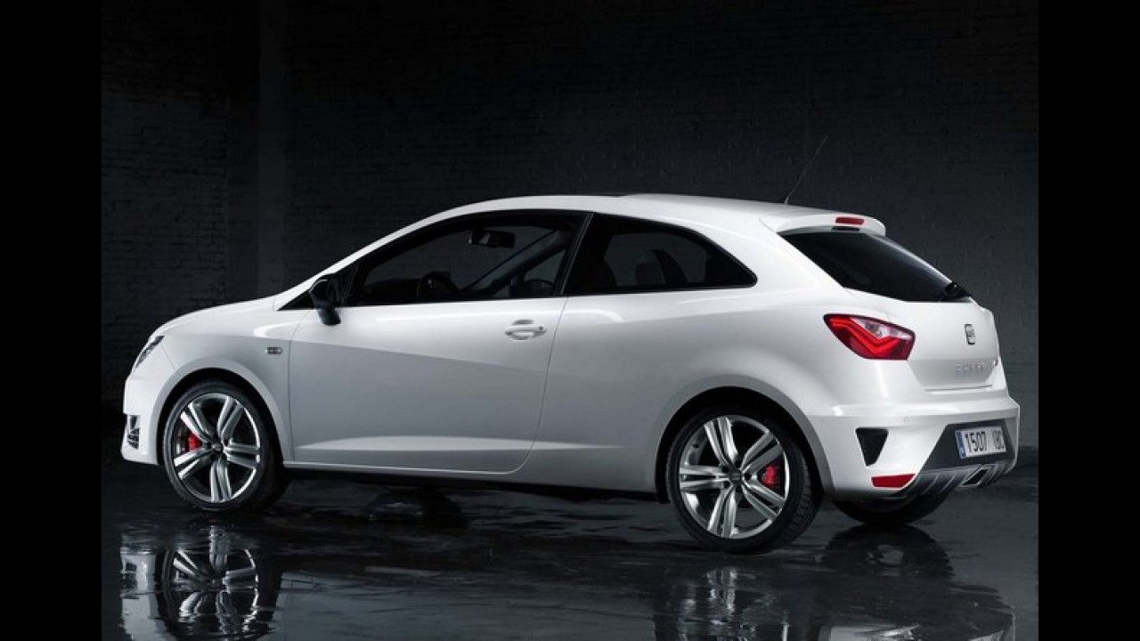 Seat lança Ibiza Cupra reestilizado na Europa - Modelo de 180 cv está ainda mais rápido