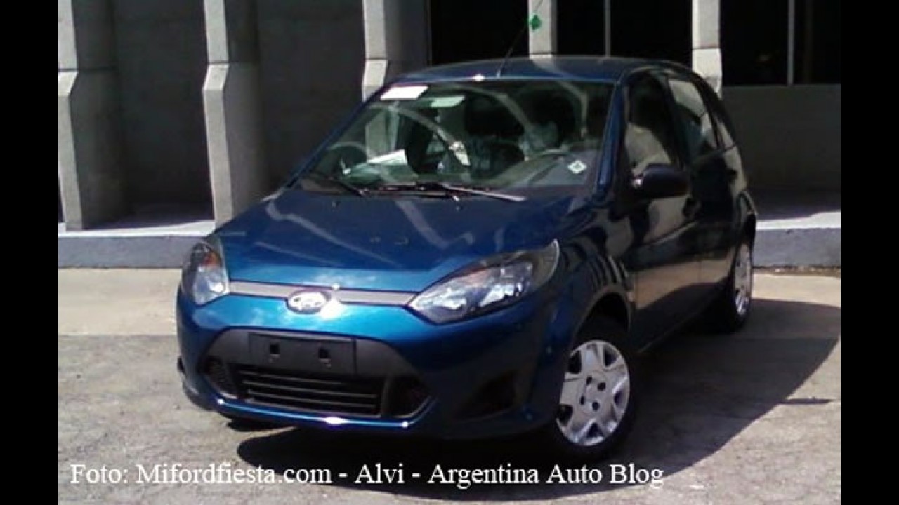 Novo Fiesta 2011 "Brasileiro" é flagrado na Venezuela