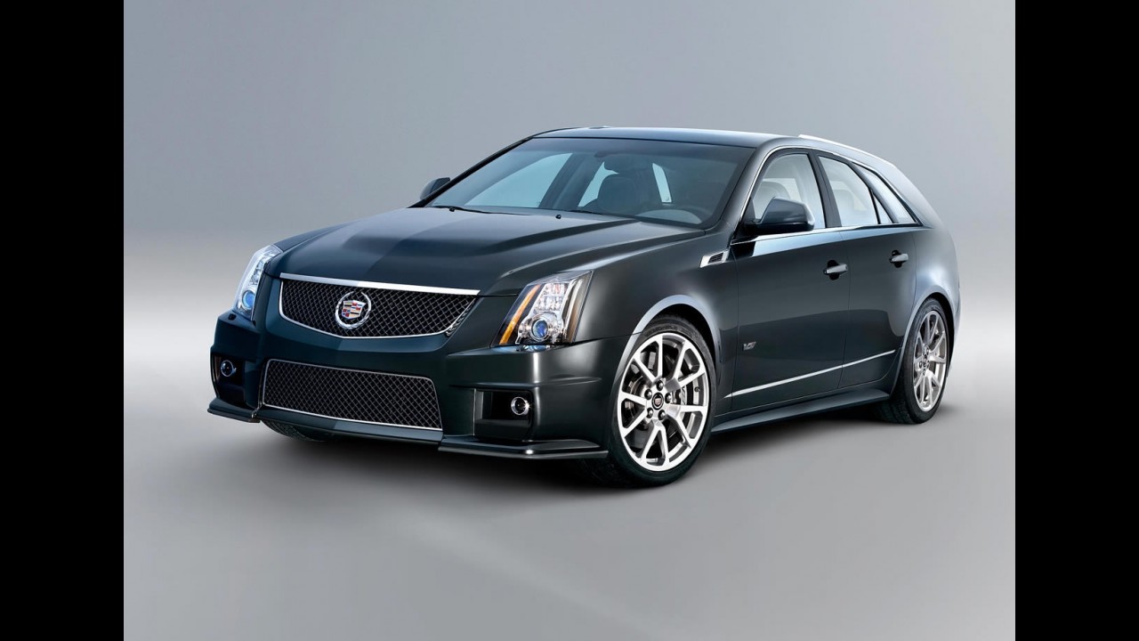 Cadillac revela o Novo CTS-V Sport Wagon 2011 - Modelo tem motor V8 do Corvette