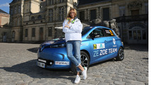 Renault Zoé à l'e-rallye Monte Carlo